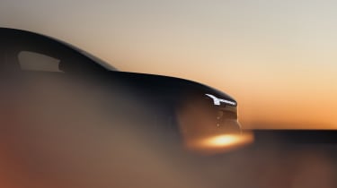 Volvo EX60 side front teaser