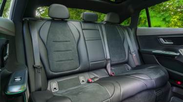 Mercedes EQE 350+ - rear seats