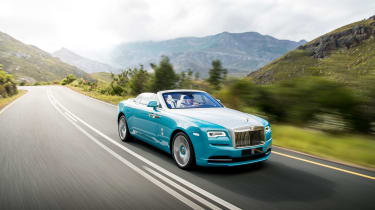 Rolls-Royce Dawn - front tracking