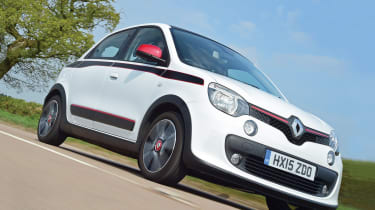 Renault Twingo - front tracking