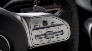 Mercedes A-Class - steering wheel detail