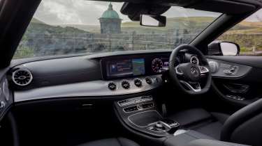 Mercedes E-Class Cabriolet - interior