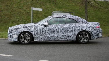 Mercedes E-Class Cabriolet 2017 spied 4