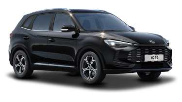 MG ZS configurator front 3/4 - black