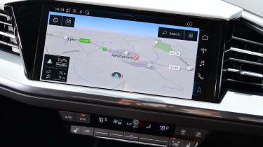 Audi Q4 e-tron Sportback - infotainment screen