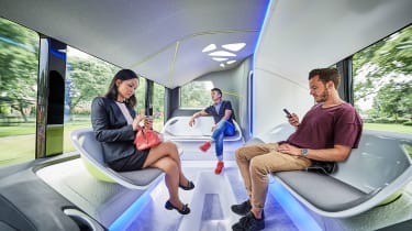 Mercedes-Benz Future Bus - seating