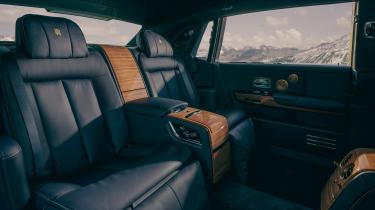 Rolls-Royce Phantom Goldfinger - interior rear