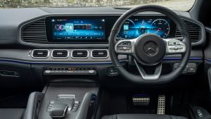 Mercedes GLE Coupe twin test - interior