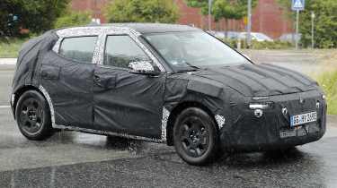 Hyundai Ioniq 2 - wet front angled