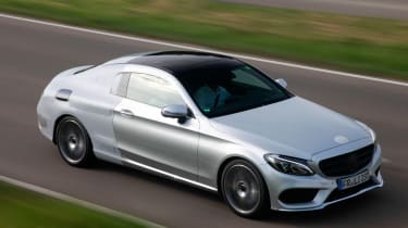 Mercedes C-Class Coupe 2016 top