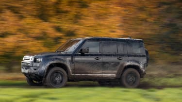 Land Rover Defender side speed