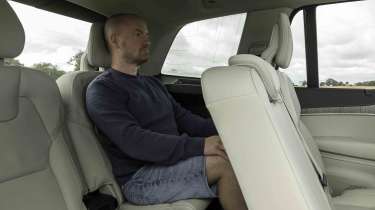 Volvo XC90 B5 - third row with Chief reviewer, Alex Ingram