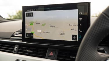 Audi A4 S-Line - infotainment screen