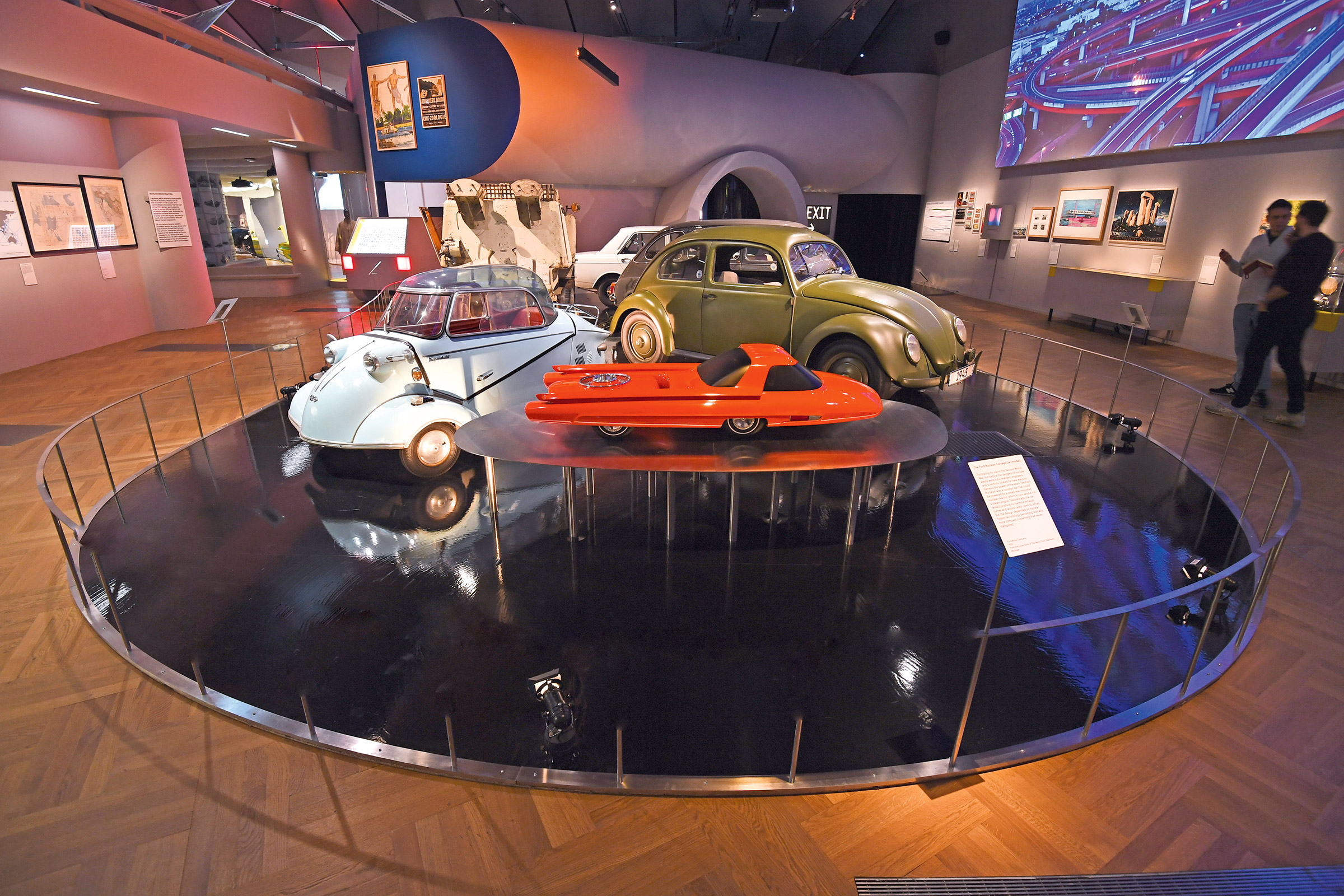 Cars Accelerating the Modern World visiting the V&A’s new car