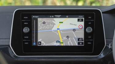 Volkswagen T-Cross - eight inch touchscreen infotainment
