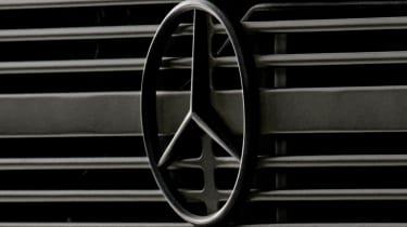 Mercedes G-Class Past II Future - front badge