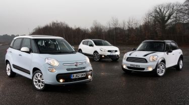 Fiat 500L vs rivals