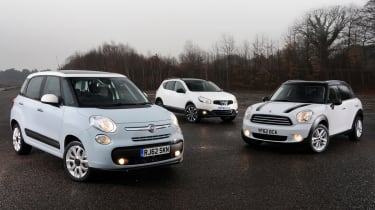 Fiat 500L vs rivals  Auto Express