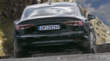 Audi A5 Sportback spies rear