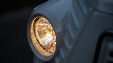 New Citroen Type H EV - front headlight 