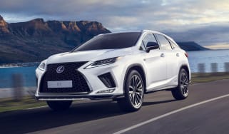 Facelifted Lexus RX - front tracking