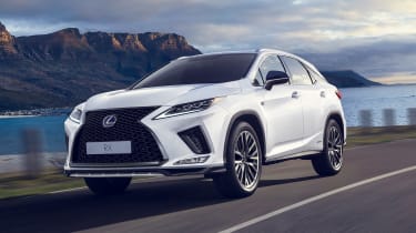 Facelifted Lexus RX - front tracking
