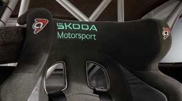 Skoda Enyaq RS Race - seat stitching