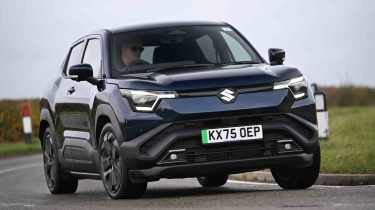 Suzuki e Vitara - front cornering