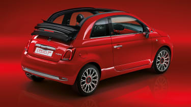 Fiat (500)RED - rear