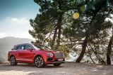 Bentley Bentayga luxury SUV front quarter