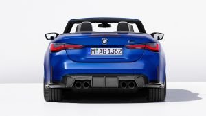 BMW M4 Competition Convertible - full rear