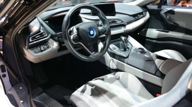 BMW i8 interior at Frankfurt