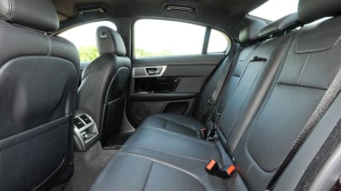 Jaguar XF rear seat