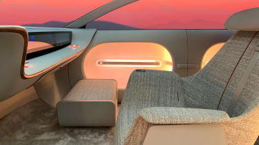 Hyundai SEVEN concept - interior detail
