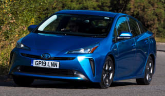 Toyota Prius AWD - front cornering