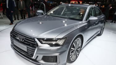 New Audi A6 - Geneva front/side