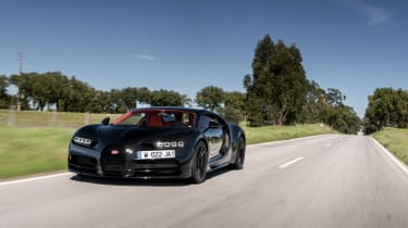 Bugatti Chiron - front tracking