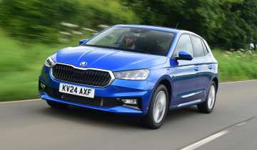 Skoda Fabia - front tracking