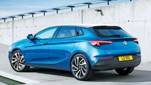 Vauxhall Astra - exclusive image rear (watermarked)