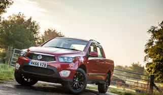 SsangYong Musso - front three quarter