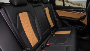 BMW X3 M - rear seats