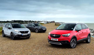 Vauxhall Crossland X vs Citroen C4 Cactus vs Peugeot 2008 - header