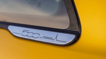 Fiat 500 Hybrid Torino - Torino badge
