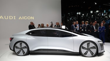 Audi Aicon concept - Frankfurt show side
