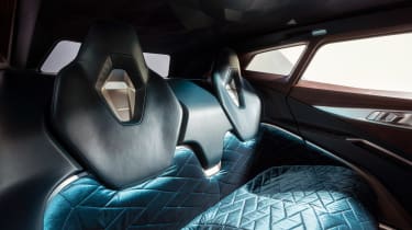BMW Concept XM - rear seat detail