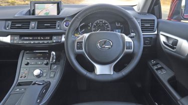 Lexus CT200h interior