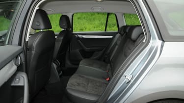Skoda Octavia Estate 1.6 TDI rear seats