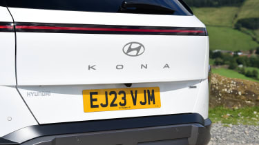 Hyundai Kona Hybrid - tailgate