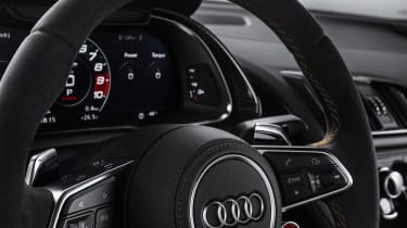 Audi R8 V10 Decennium - steering wheel