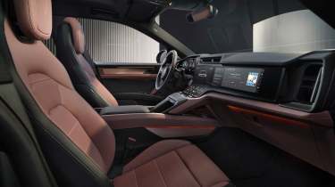 Porsche Cayenne Electric - front seats